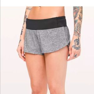 Lululemon Speed Up Low Rise Shorts